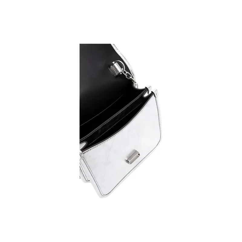 Mulberry Calfskin Handbag Women's Silver-3