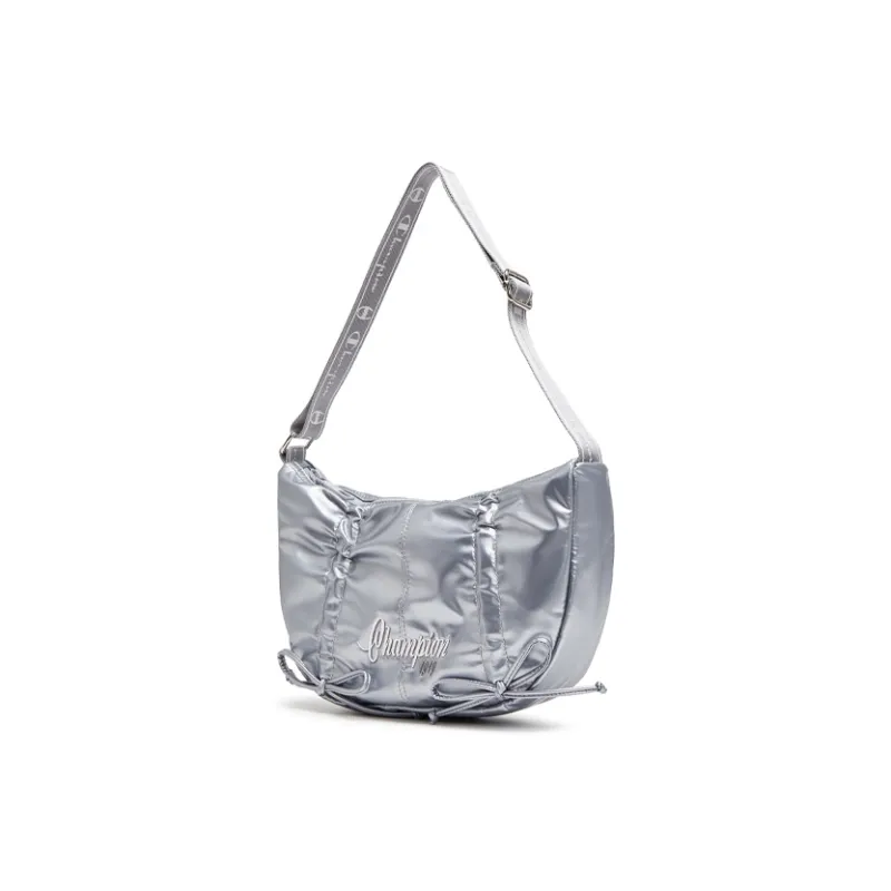 Champion Fabric Shoulder Bag Women's Pink Diamond/Silver White/Black/Milk White-6