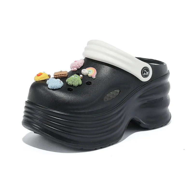 CARDANRO Small sized Sky Vegetables Clogs Women's-14