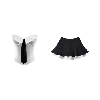 Udon House Two Piece Skirt Sets Women's