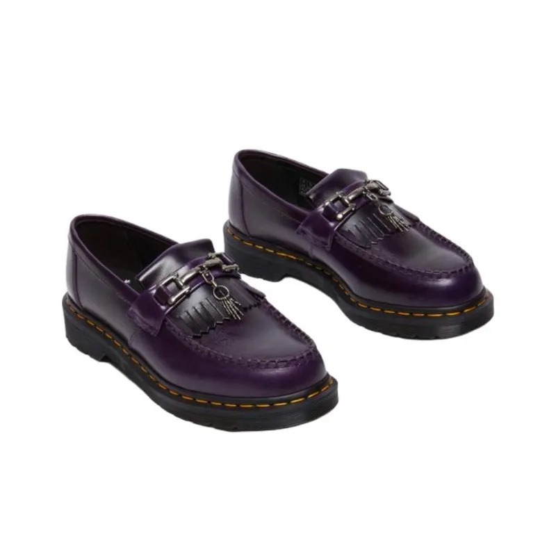 Dr.Martens Adrian Loafers Unisex Dark Purple-2