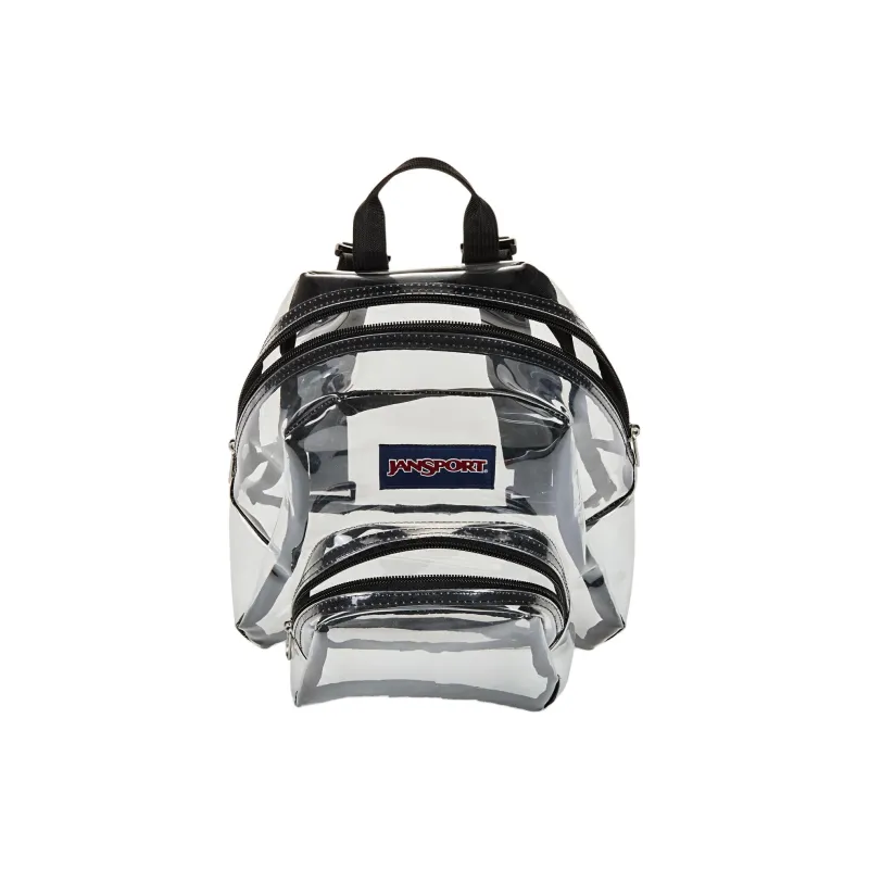 JanSport Recycled Materials Backpack Mini Unisex Transparent-5