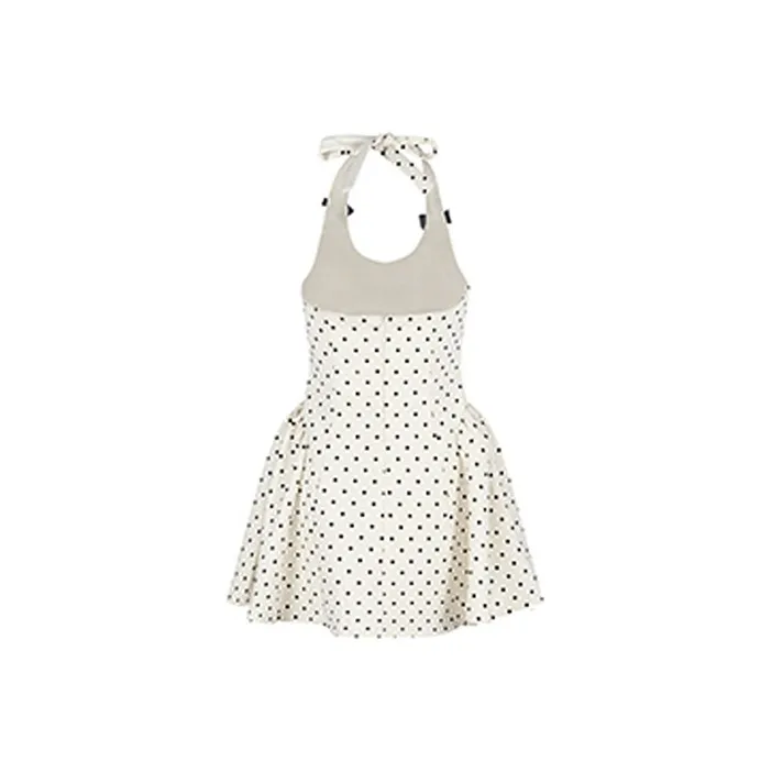 XUANSHU Slip Dresses Women's White-2