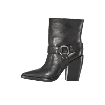 RAG&BONE Rio Western Ankle Boots Women's Black