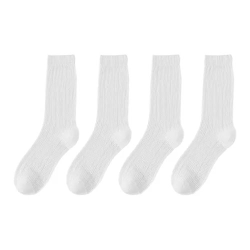 AOKANG Mid Calf Socks Women's 4 Pack