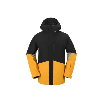 VOLCOM Jackets & Coats Men's Black Orange