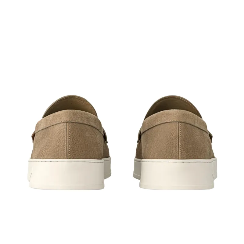 LOUIS VUITTON Resort Casual Shoes Men's Brown-4