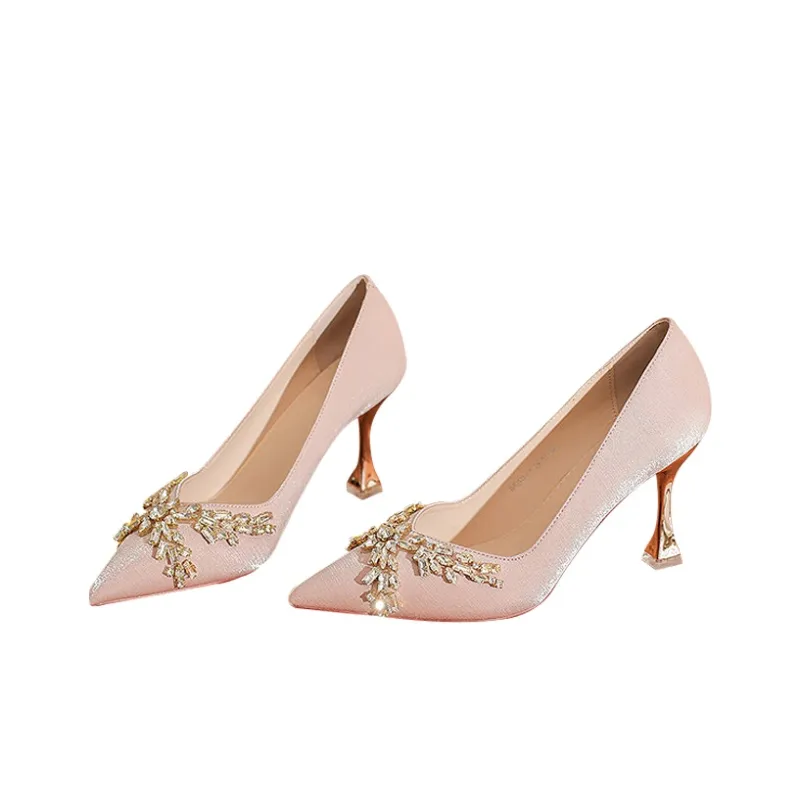 TADSW Chunky Heel High Heels Women's-1