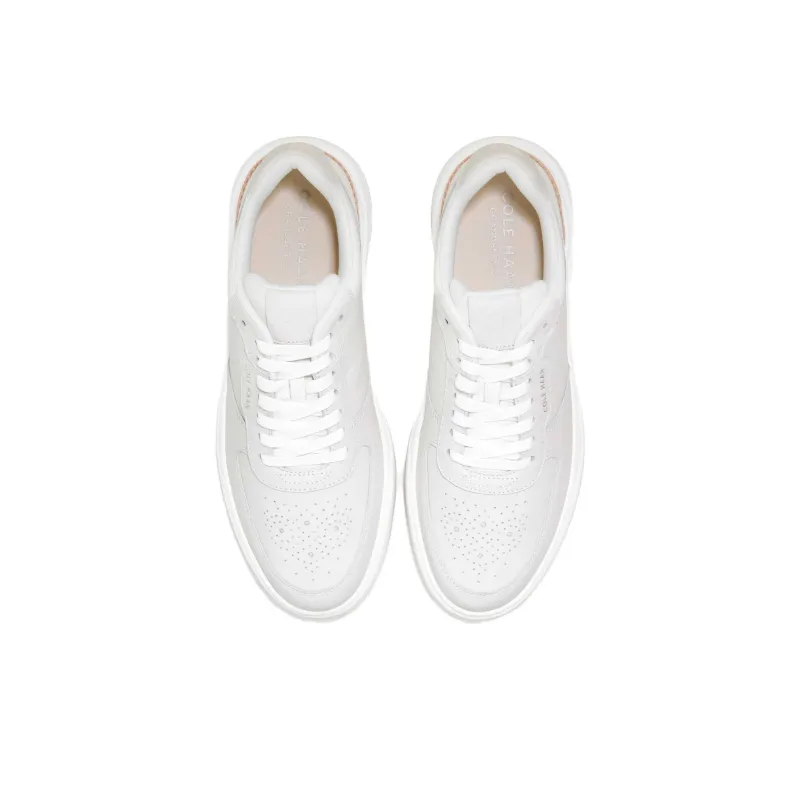 COLE HAAN Slip Resistant Shock Absorbers With Abrasion Resistant Properties Low Top Skateboard Shoes Men's White-2