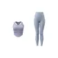 [Sports Suit]Periwinkle Blue+Gray Lake Blue