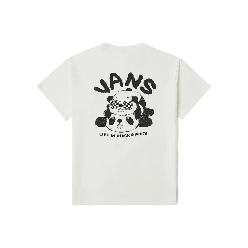 Vans T Shirts Women's Ecru-1
