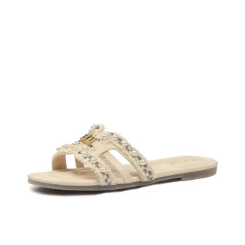 AFJI Rubber Sole Abrasion Resistant Slide Slippers Women's