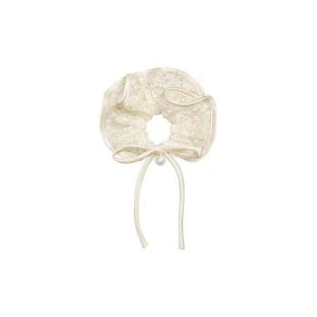 SHINE Fabric, Synthetic Pearl Hair Tie Women's