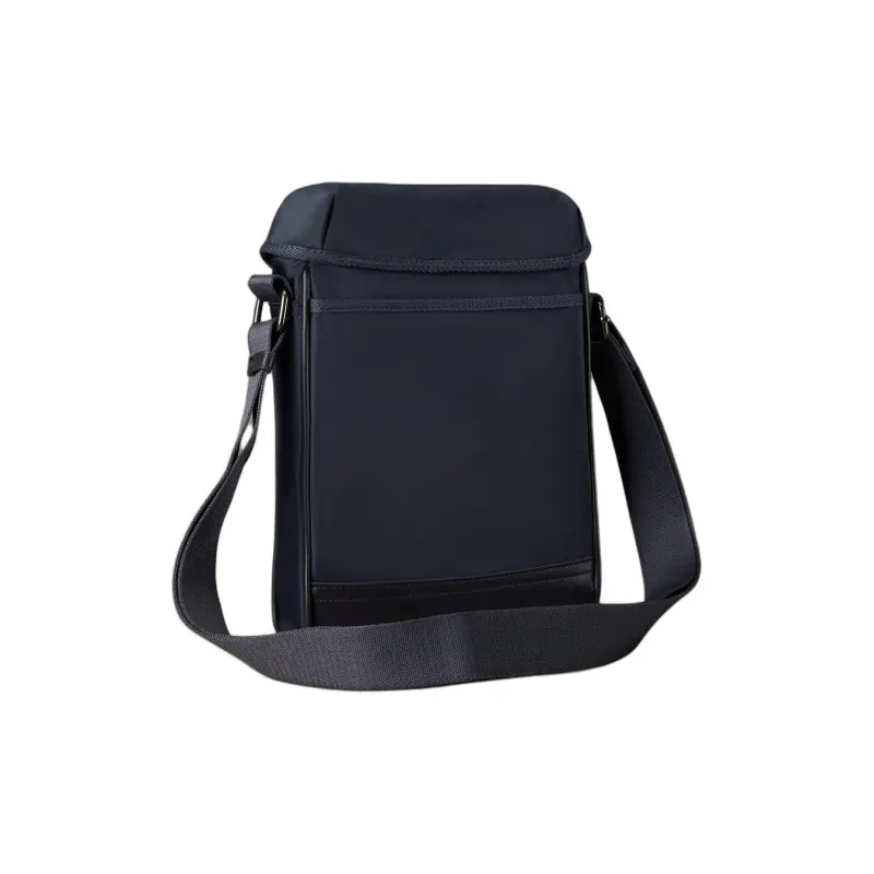 CALVIN KLEIN Recycled Polyester Nylon Shoulder Bag Men's Dark Blue-1