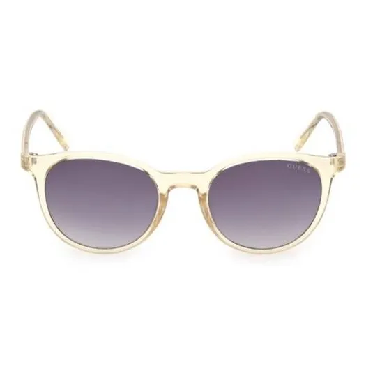 GUESS Subject To Official Website Round Sunglasses Men's Bright Yellow-1