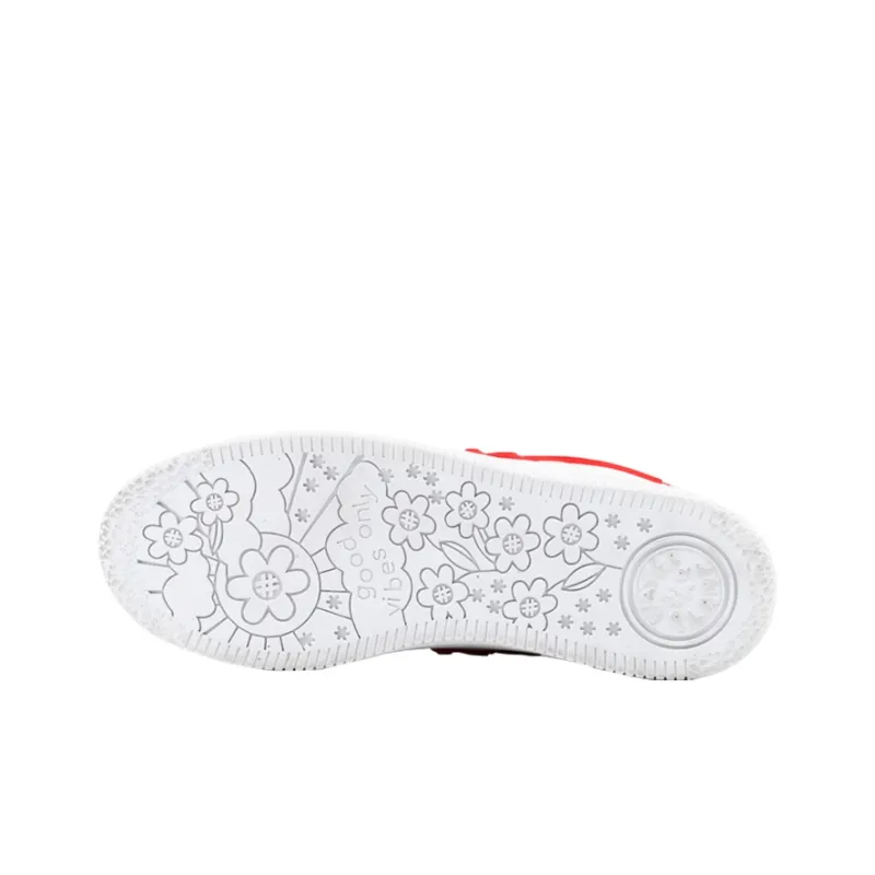 WATER THE PLANT 'FLARE' GOAT Hong Kong Limited Edition Low Top Skateboard Shoes Unisex White Red-4