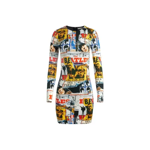 ALICE+OLIVIA x THE BEATLES Long Sleeved Dress Women's