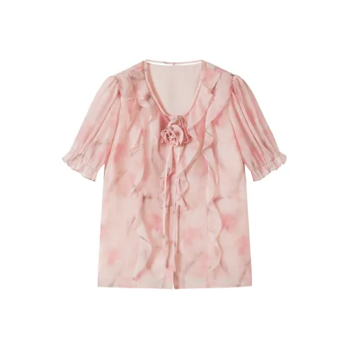 XIANGYING Chiffon mulher Women's