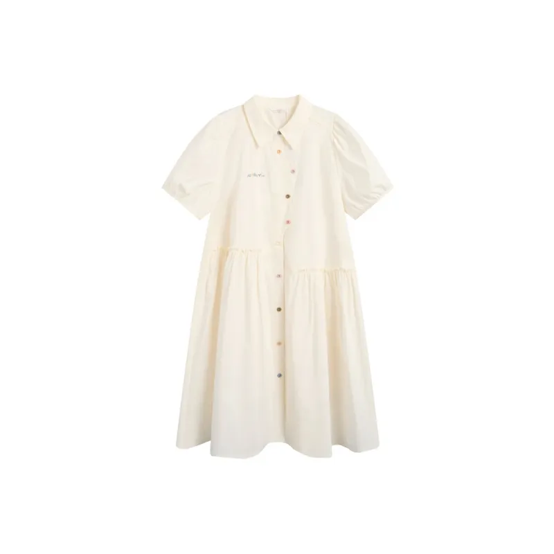 ZIHAN Short Sleeved Dress Women's-0