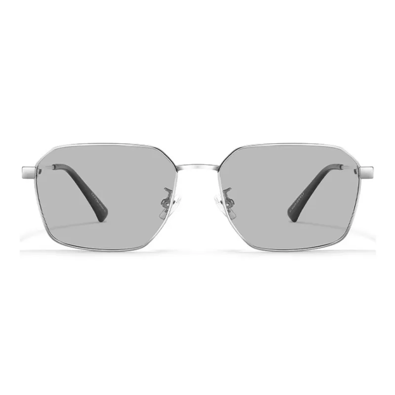 CAPONI Metal Square Sunglasses Unisex-1