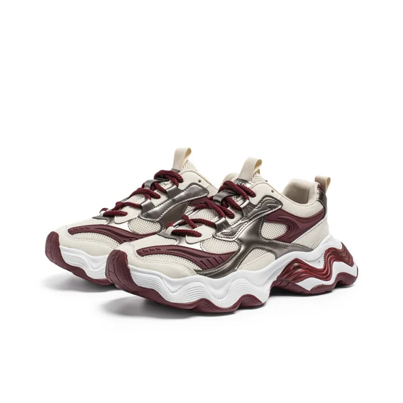 Slip Resistant, Abrasion Resistant, Breathable Low Top Life Casual Chunky Sneakers Men's-1