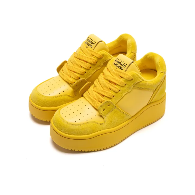 KODI Anti Slip And Wear Resistant Height Increasing Low Top Skateboard Shoes Women's-55