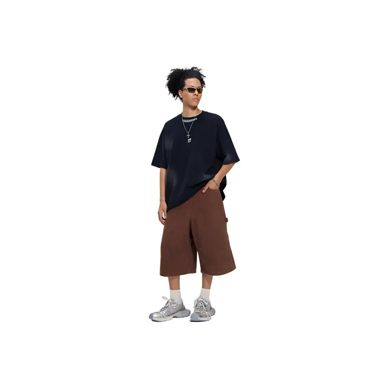APAY Denim Shorts Unisex Coffee-2