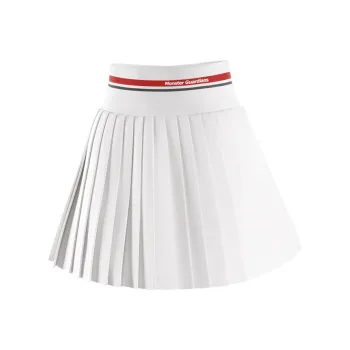 Monster Guardians Casual Short Skirts Women's White
