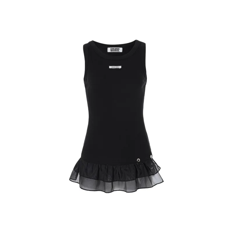 Crank Tank Tops Women's Black-0