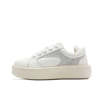 DGUMI Coverage Slip Resistant And Abrasion Resistant Low Top Skateboard Shoes Women's Koala Gray