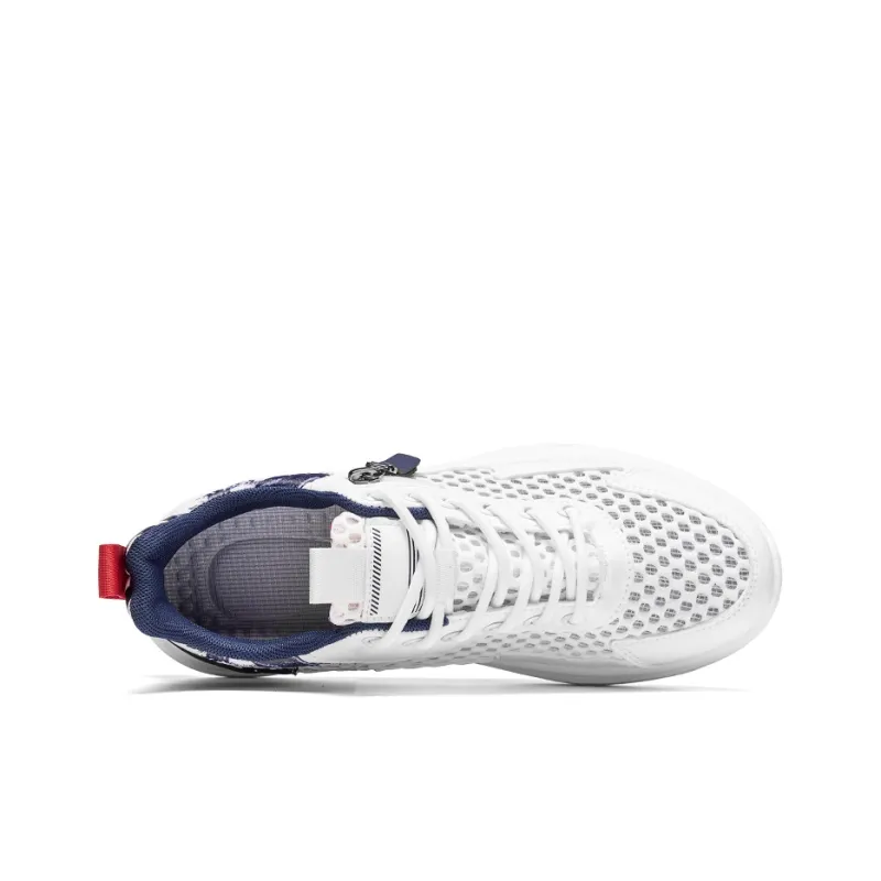 SUPEREDGE Anti Slip Wear Resistant Low Top Casual Shoes Men's-7