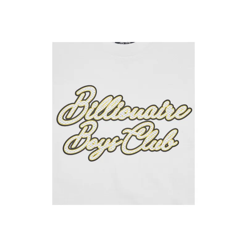 BILLIONAIRE BOYS CLUB Diamond Script Logo T Shirt-2