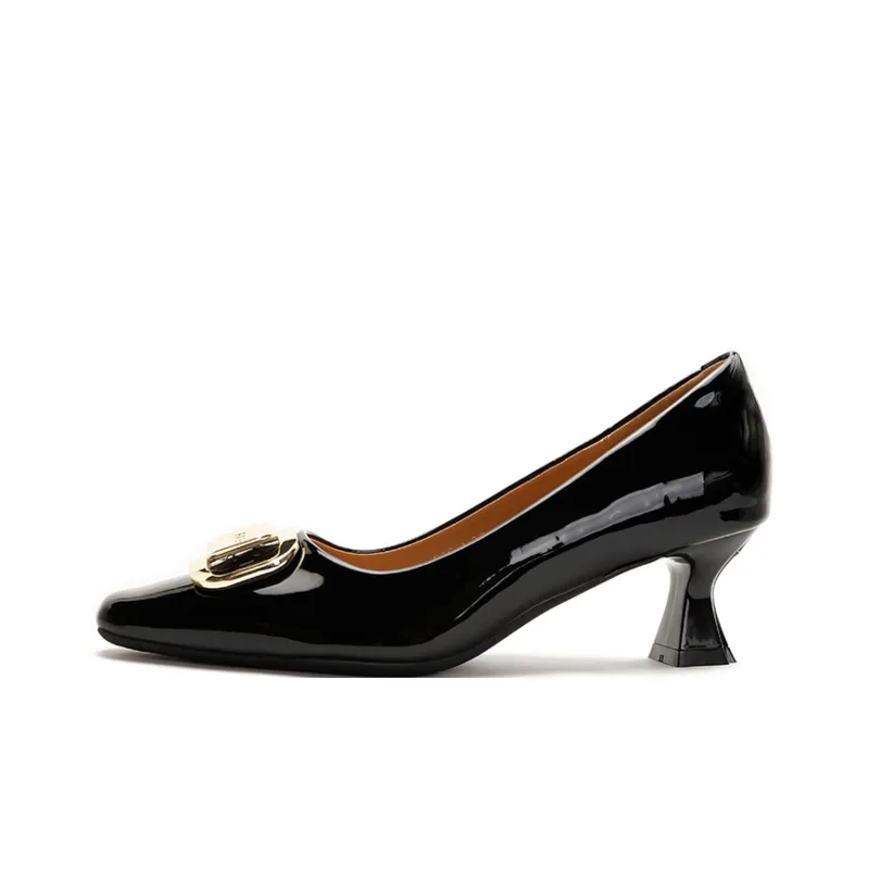 Qiandongmeili Chunky Heel High Heels Women's-0