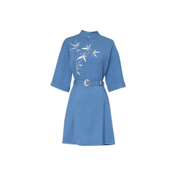 Duffy Fashion Short Sleeved Dress Women's