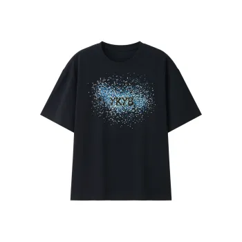 YK&YB T Shirts Unisex Black