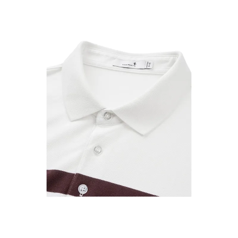 Dance With Wolves Polo Shirt Men's Raw White-3