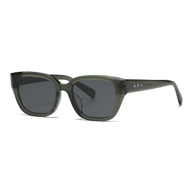 Prsr Plate Frame Irregular Shape Sunglasses Unisex-8