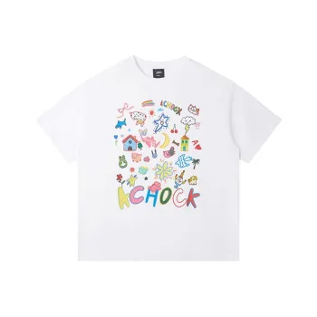 A Chock T Shirts Unisex White