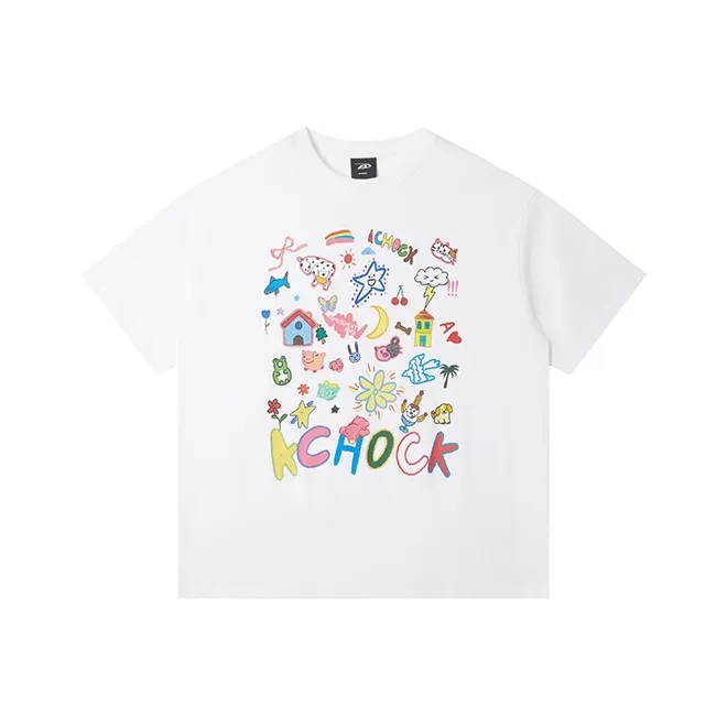 A Chock T Shirts Unisex White-0