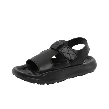 SOBB Beach Sandals Men Black/White