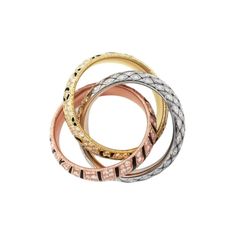 CARTIER 18K White Gold Rings Women's Gold-1