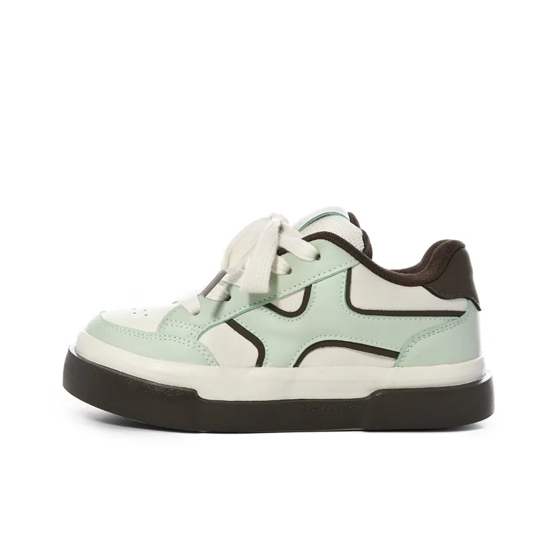 The New Age Family Low Top Skateboard Shoes Women's Mint Chocolate-0