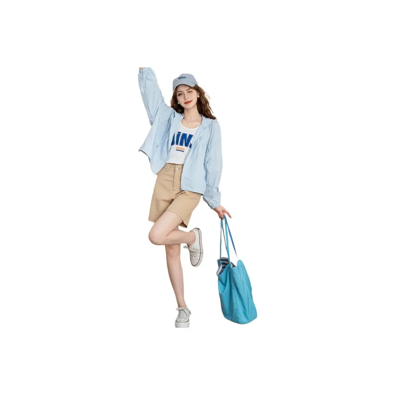 FAWENXIANGZI Cropped Coat Women's-8