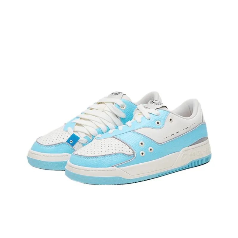 Senzubean Slip Resistant And Breathable Low Top SZB Fairy Bean Skateboard Shoes Unisex Carolina Blue-2