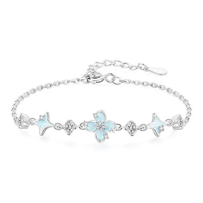VIVIWELL S925 Silver Bracelets Women's-0