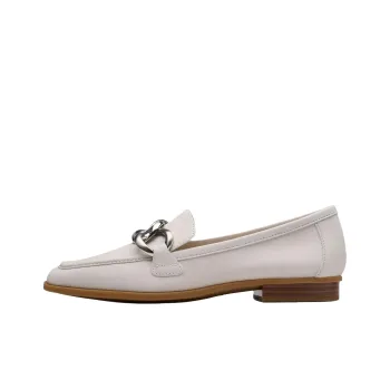 Clarks Sarafyna Iris Loafers 2cm Women's Ecru