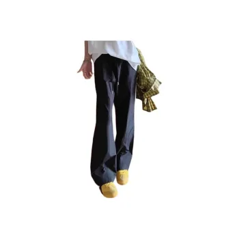 DARK HORSE Casual Pants Unisex Pure Black