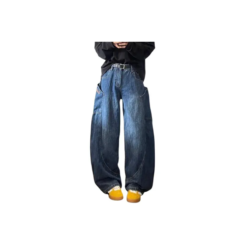 HKRXEC Jeans Men Blue-0