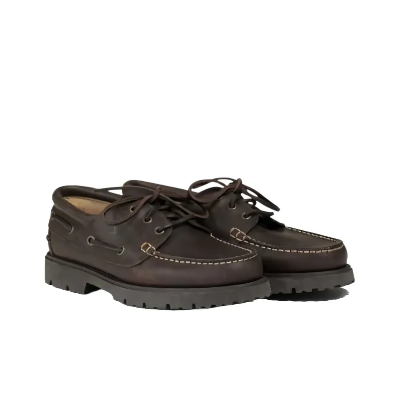 AIGLE TARMAC Loafers Unisex Umber-1
