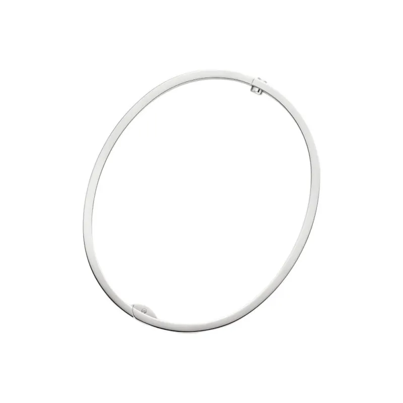 CARTIER Diamond Bangles Women's Silver-1